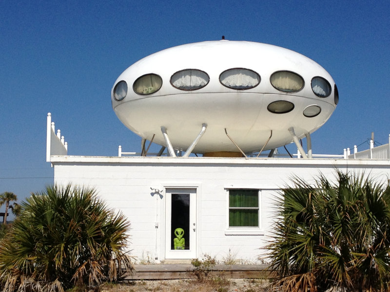 The most curious UFO shaped architecture across the world